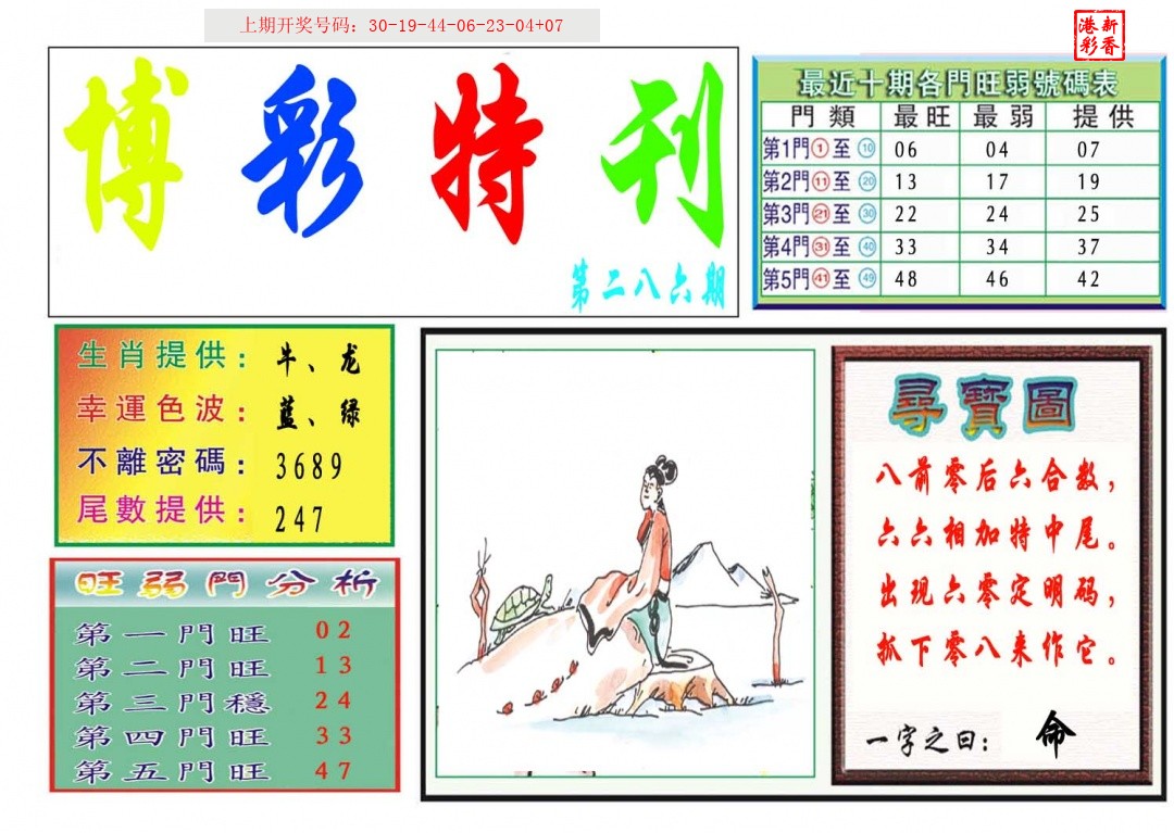2026286期 博彩特刊